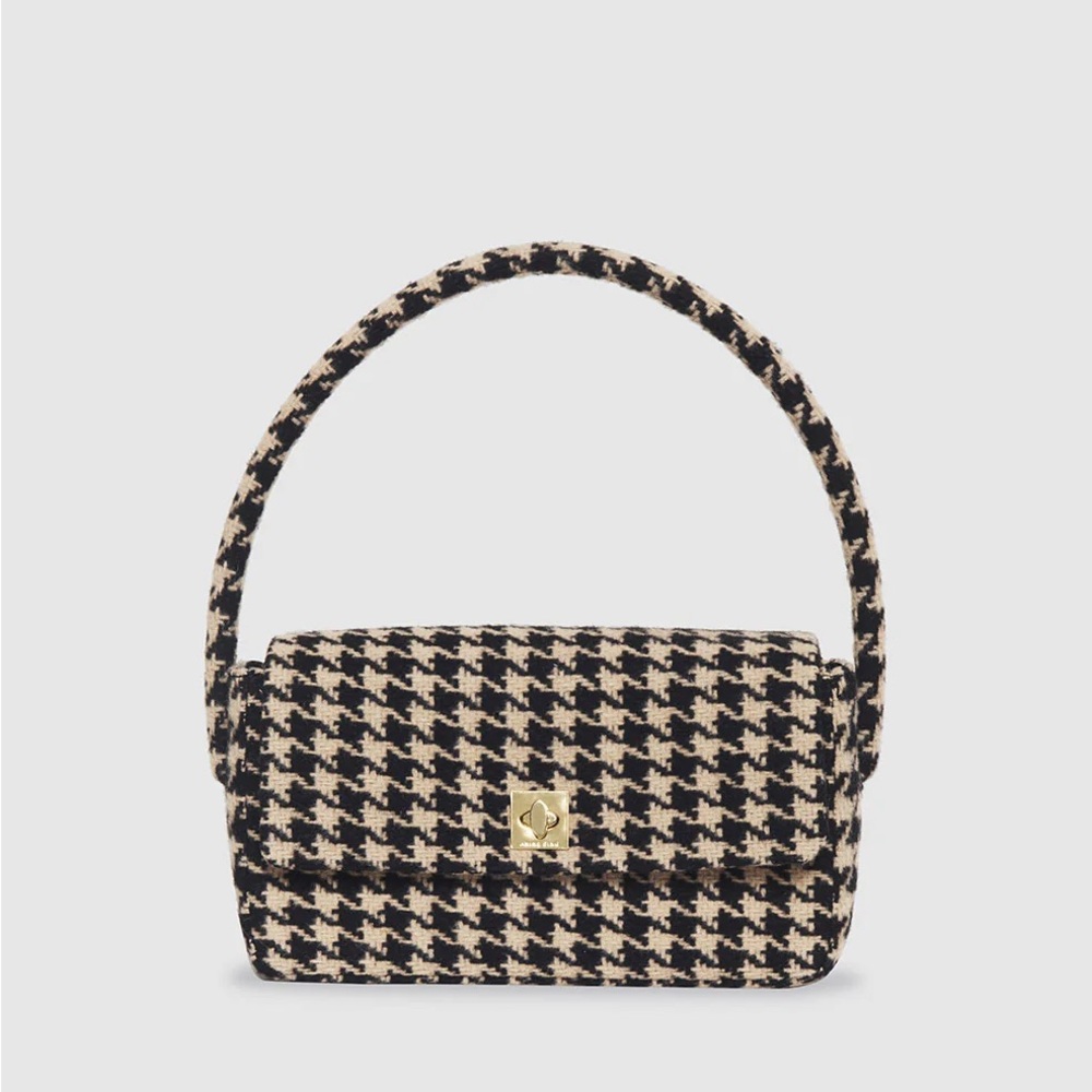 Anine Bing Nico Bag - Houndstooth